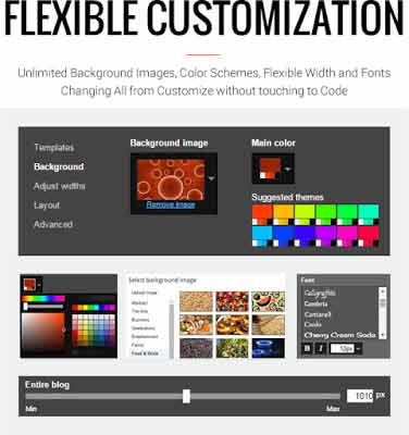 12 MagOne Magazine Blogger Template Flexible Customization compressor