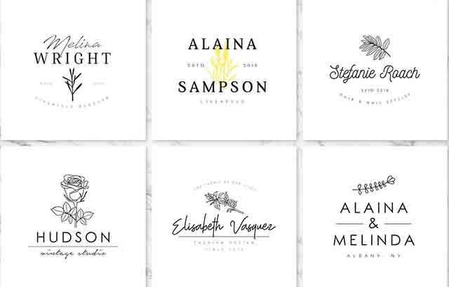 Feminine-Branding-Premade-Logos-V01-3332043-Free-Download