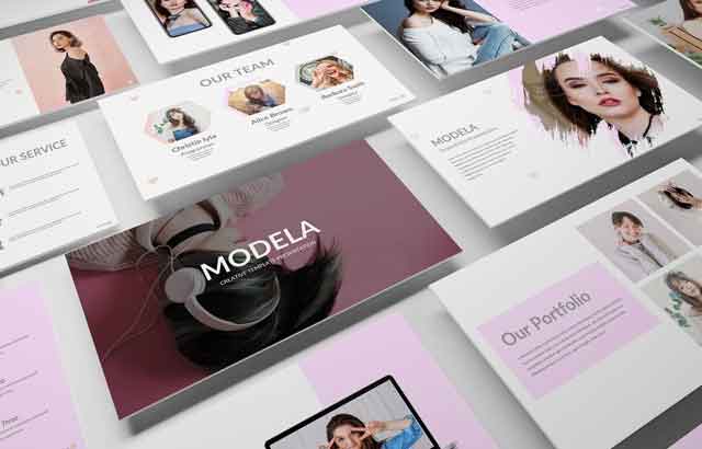 Modela Keynote Template ByAnalogous 3975209 Free Dowwnload