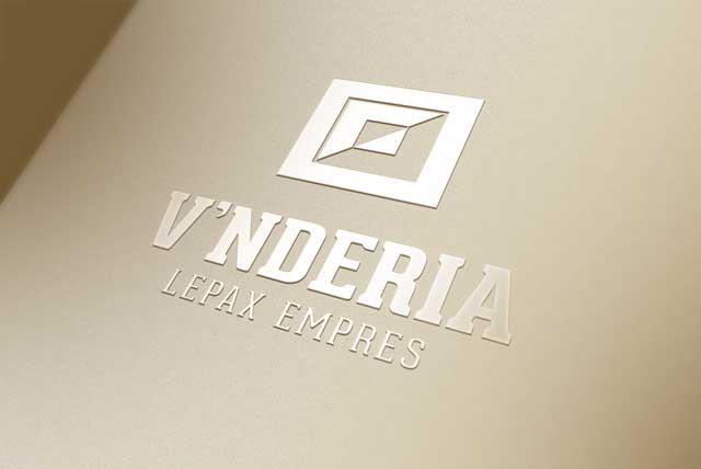 leather texture background Logo Mockup