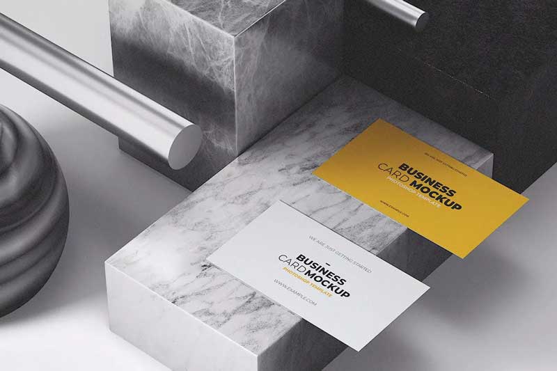 Business Card Mock Up Template Download