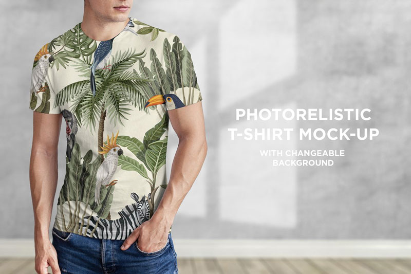 Isolated T Shirt Mock Up 1