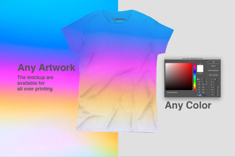 Women American Apparel Mockup 3