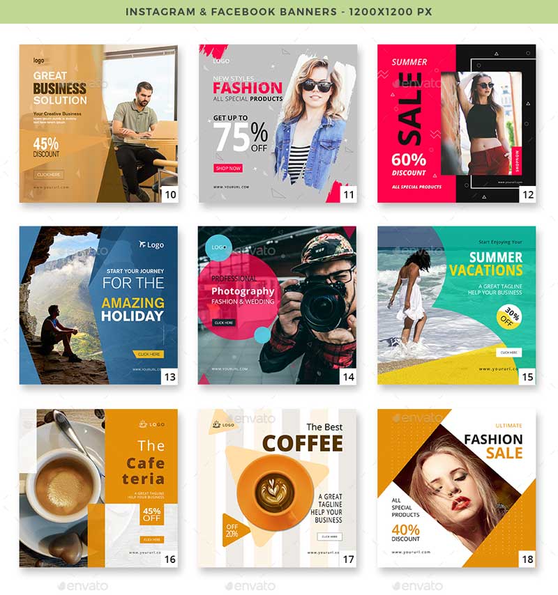 50 Instagram and Facebook Banners 1