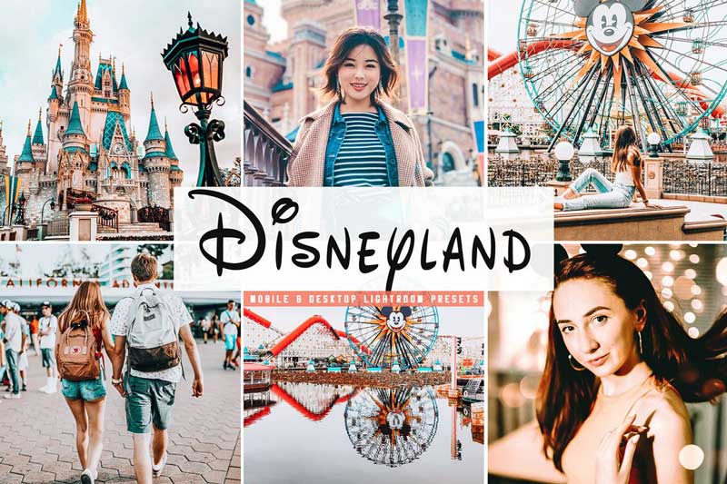 Disneyland Mobile 2526 Desktop Lightroom Presets Free Download