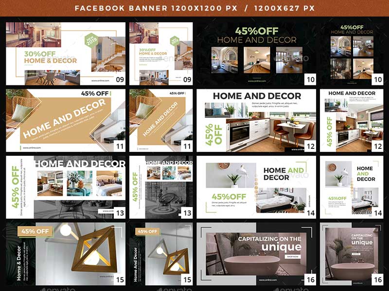 Facebook Home And Decor Banners 2