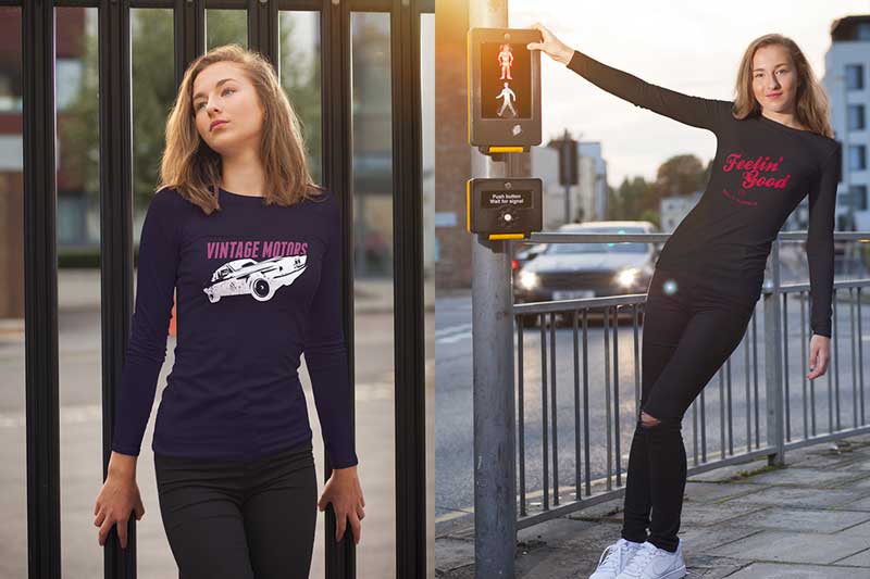 Female T shirt Mockup 20787816 2