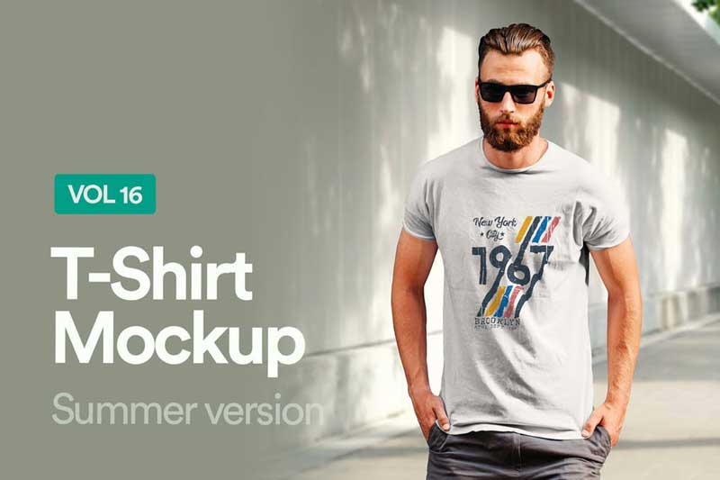 T Shirt Mockup Vol 16