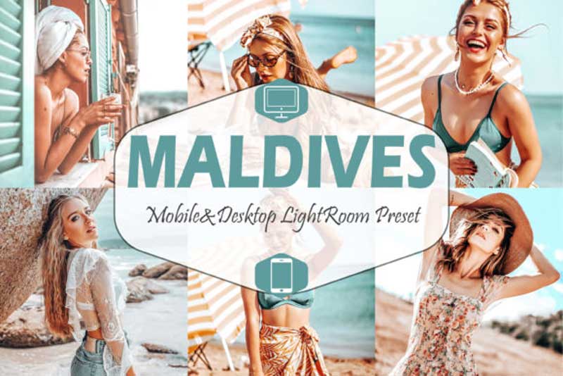 10 Maldives Mobile Lightroom Presets Free Download