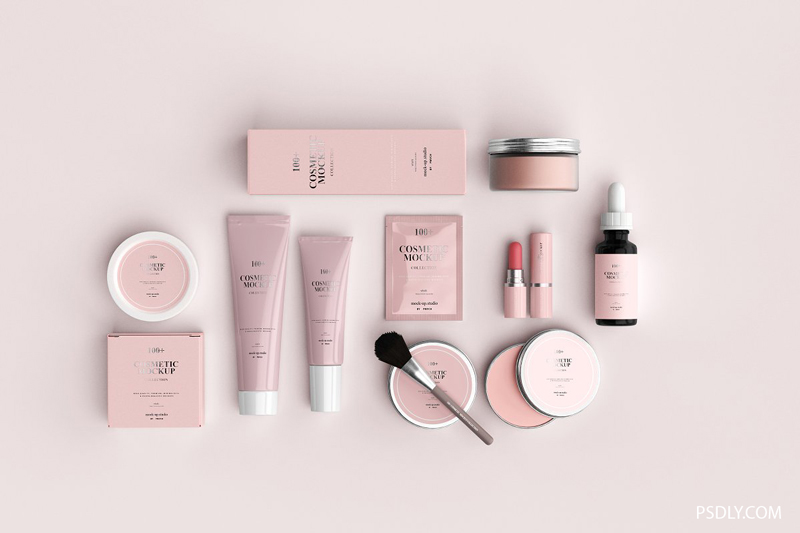 100252B Cosmetic Mockup Collection 3