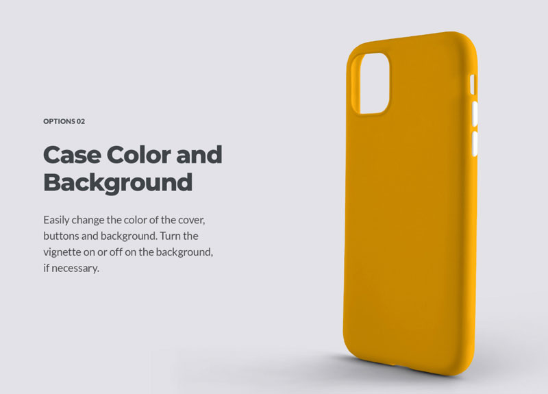 8 Mockups Case for iPhone 11