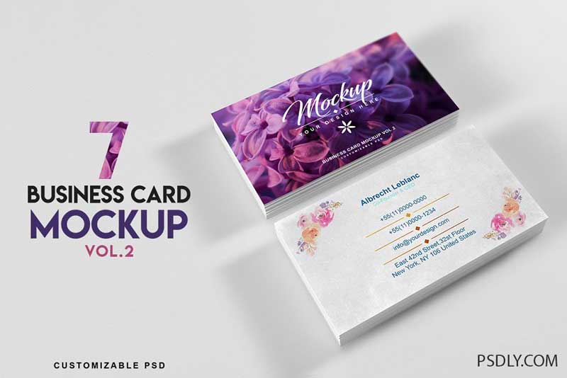 Business Card Mockup Vol 2
