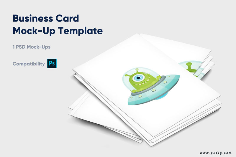 Business card mock up template Vol. 4