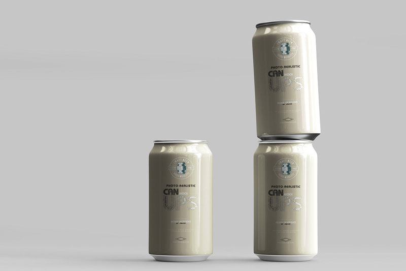 Can Mockups 330ml 4689217