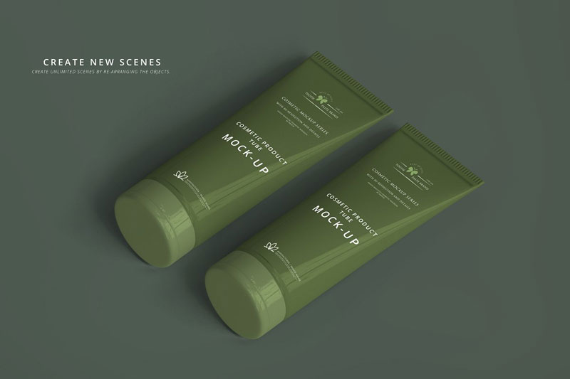 Cosmetic Tube Mockup 3054807