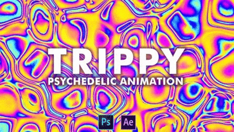 Create a Trippy Psychedelic Animation using Photoshop and After Effects