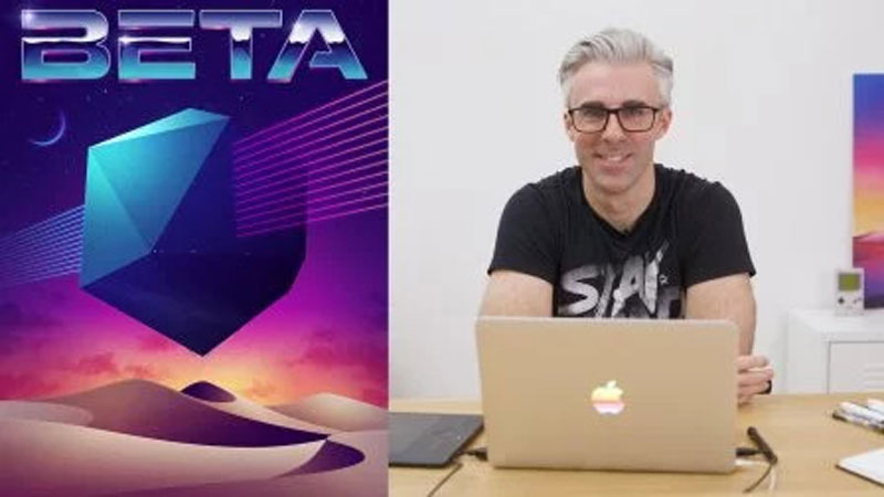 Digital 80s Design Combining Illustrator and Photoshop