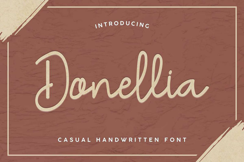 Donellia Script Font 519203 Free