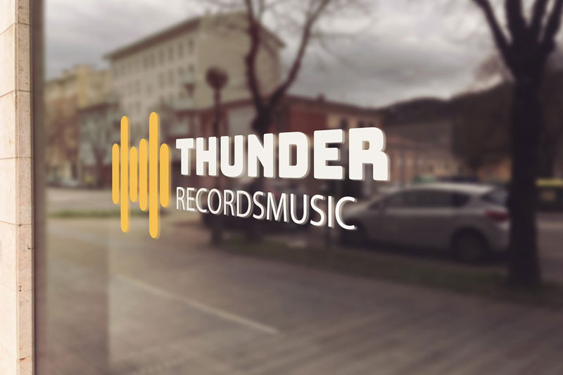 Faded Glass Logo Mockup 4504253