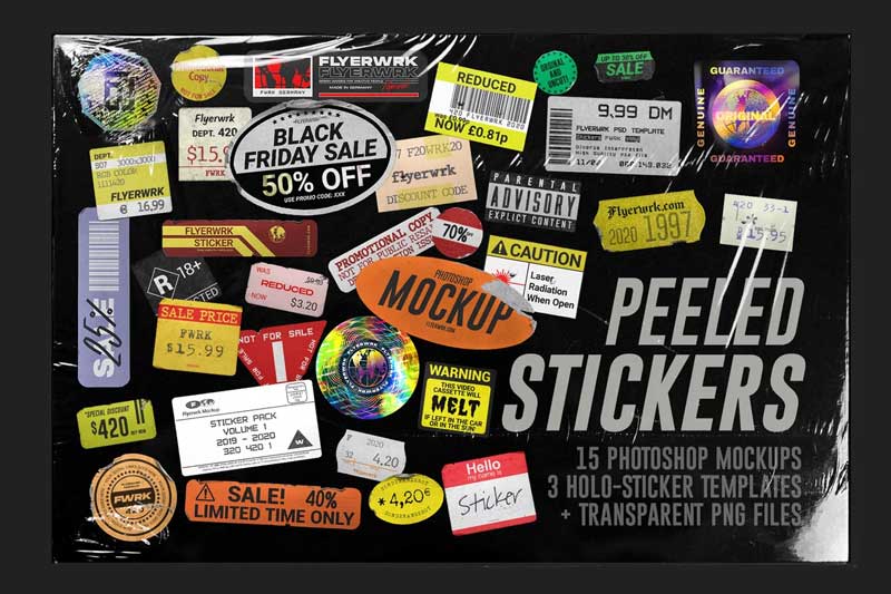 Flyerwrk Peeled Stickers