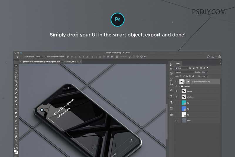 Modern Mobile Phone Mockup 2