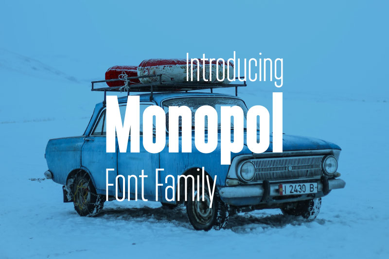Monopol Font Family Free Download