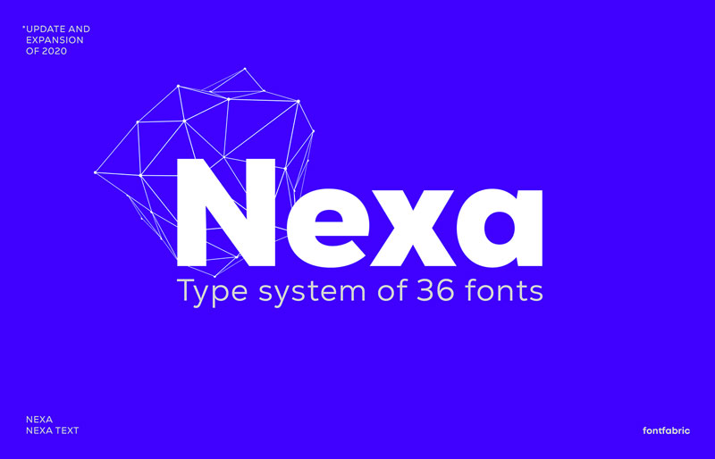 Nexa Font Family 2020 2528UPDATED2529