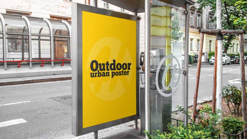 Outdoor Urban Poster Mockup 6691310