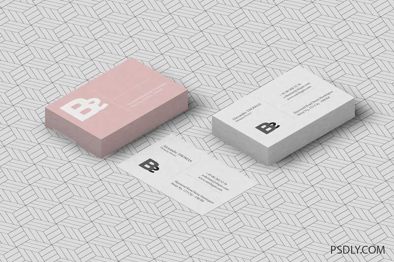 PSD Business Card Mockup 1