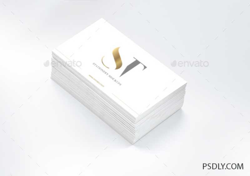 Realistic Business Card Mockup 3