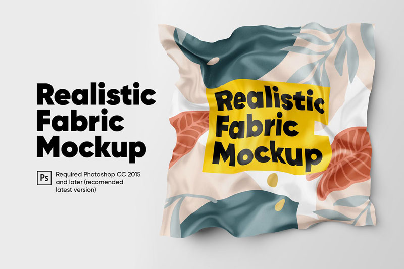 Realistic Fabric Mockup 2020