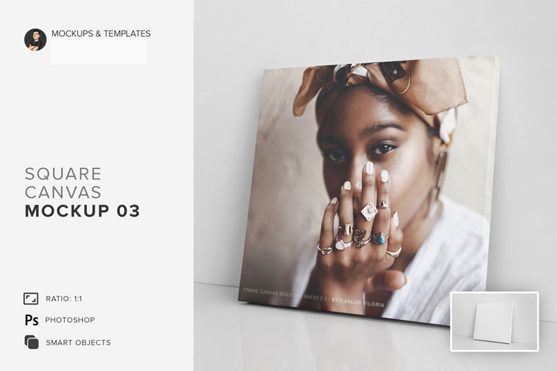 Square Canvas Ratio 1x1 Mockup 03 4358400