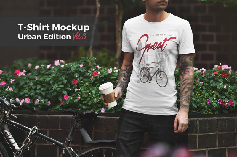 T shirt Mockup Urban Edition 3