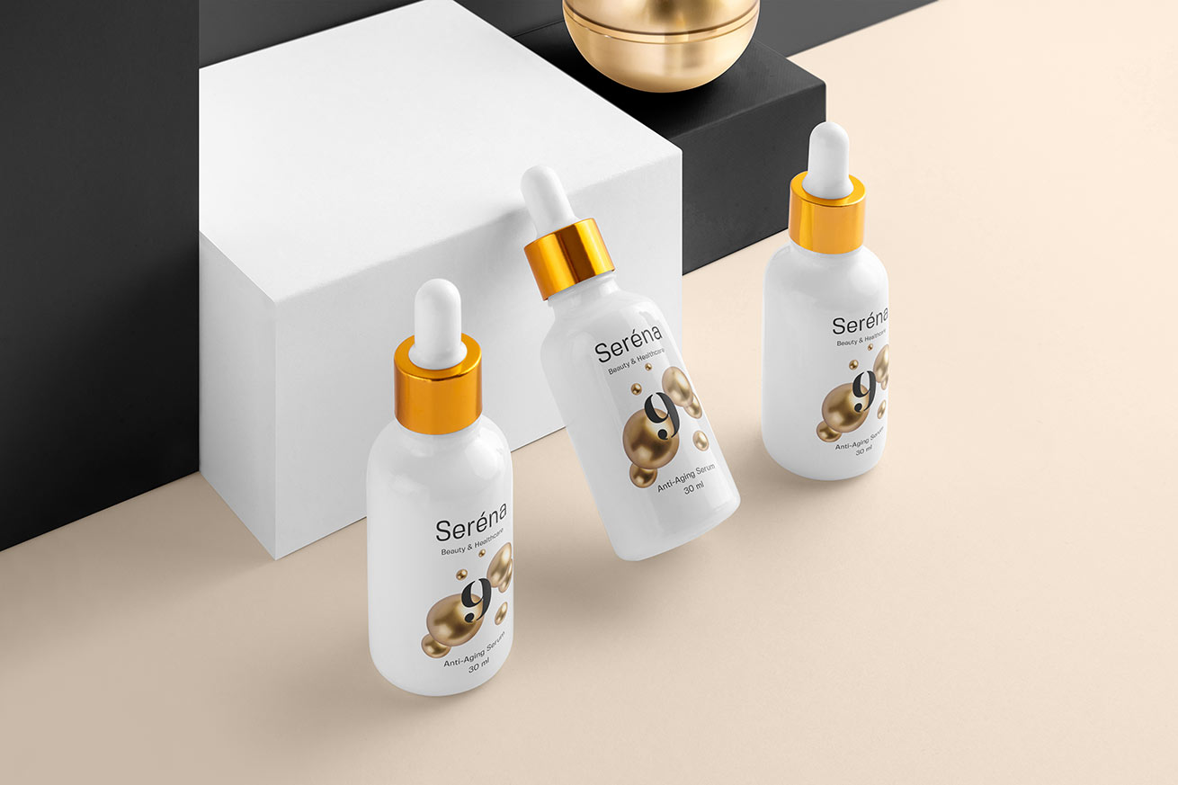 Serena - Cosmetics Branding Mock-ups Vol. 1