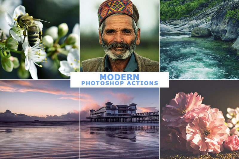 40 Modern Photoshop Actions 7