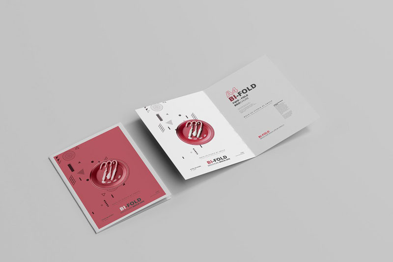 A4 Bi Fold Brochure Mockups 4713388