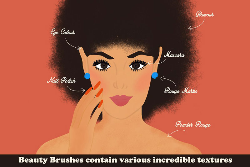 Beauty Brushes for Procreate 3821169