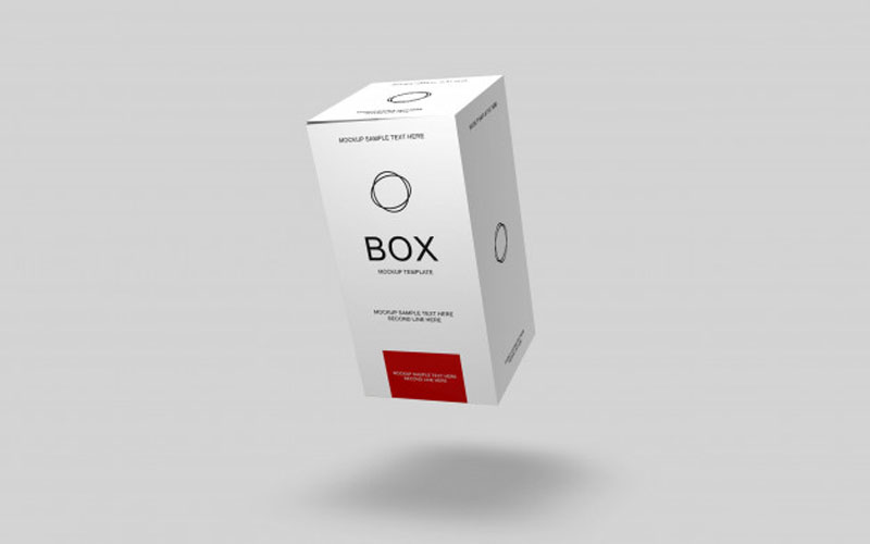 Box packaging mockup 1