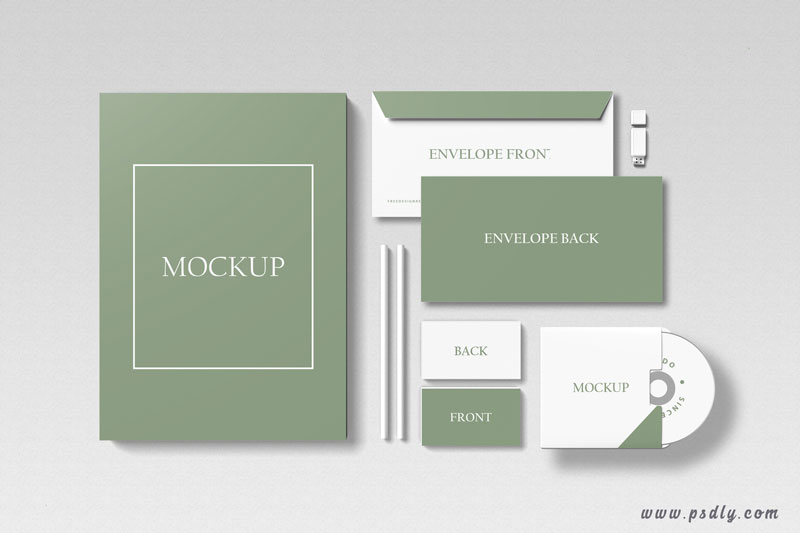Branding Identity Set Mockup 1388278