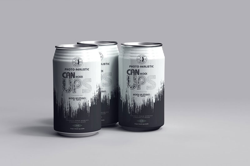 Can Mockups 330ml 4711683