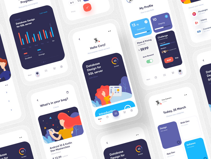 Course App UI Kit