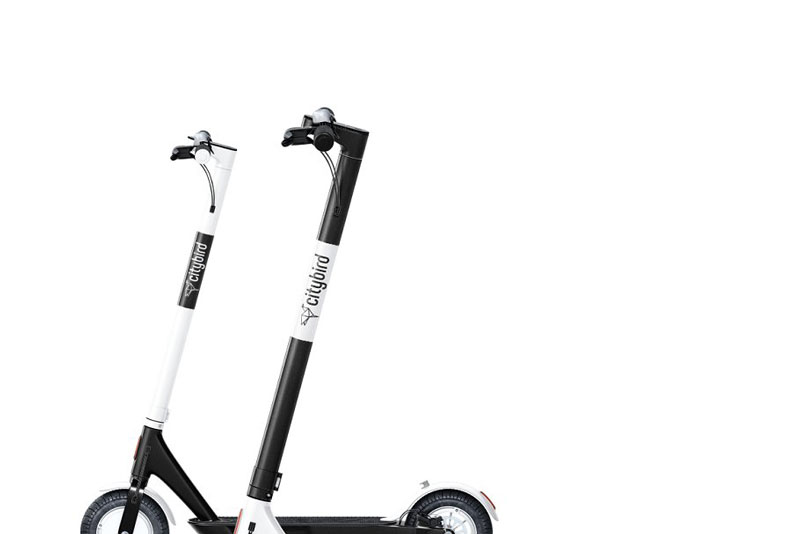 Electric Scooter Mockups Set 4784538