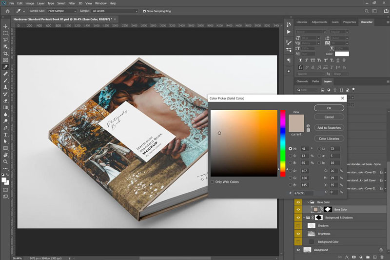 Hardcover Photo Book Mockup 01 4759750