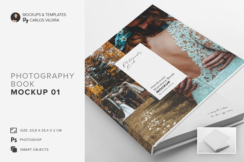 Hardcover Photo Book Mockup 01 4759750