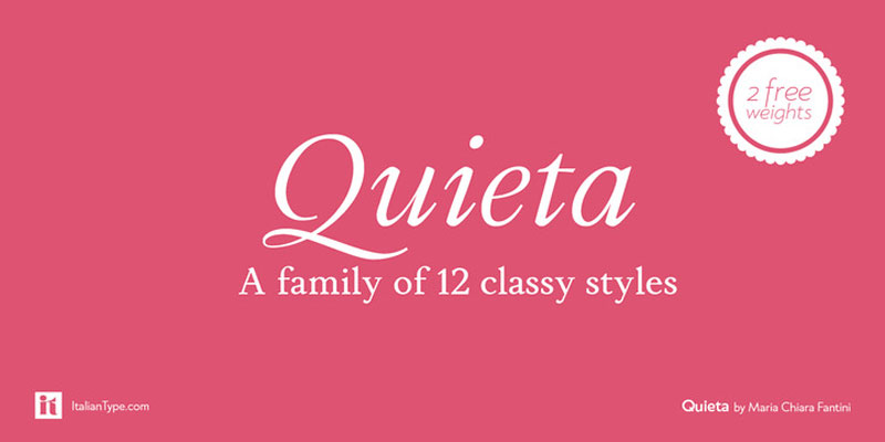 Quieta Font Family