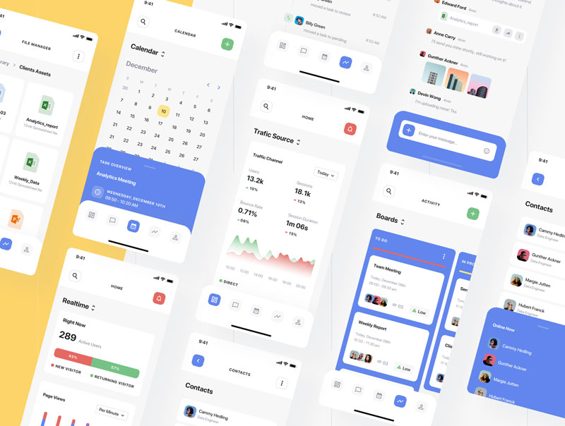 SaaS Dashboard App Starter Kit + React
