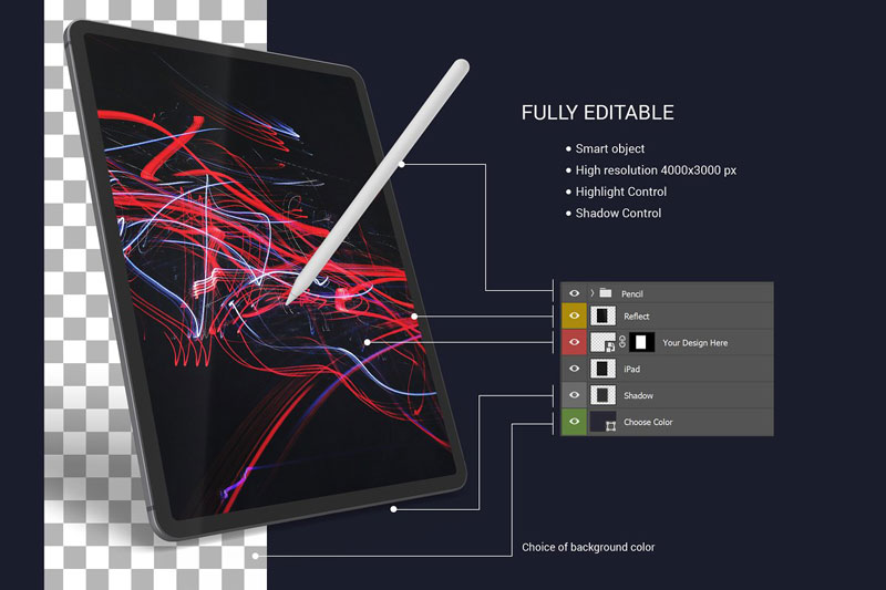 iPad Pro Mockup Set 4127883 4