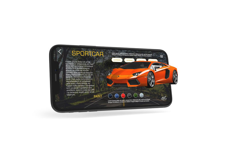  iPhone X Multilayer Mockup Set 4127981