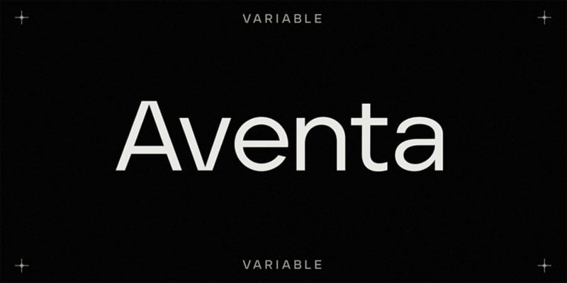 Aventa Font Family