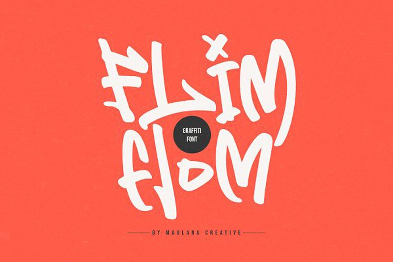 Flim Flom Graffiti Font 4877912